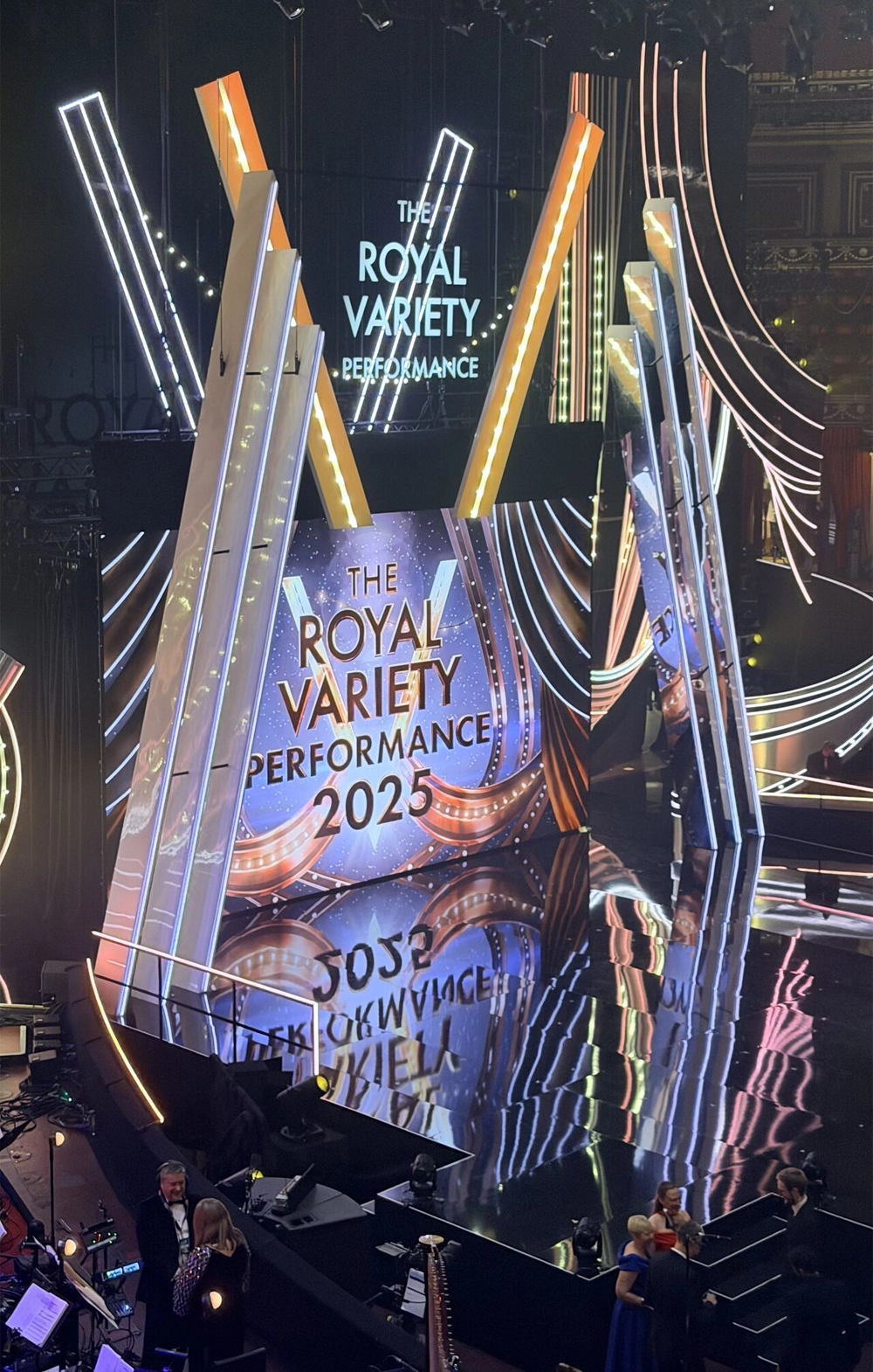 stage act® hosts clients at the royal variety performance